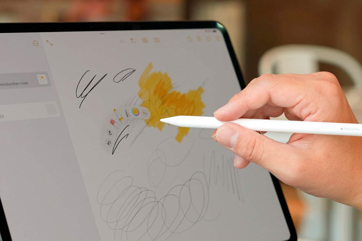 Apple iPad Pro 2024 with new Apple Pencil Pro